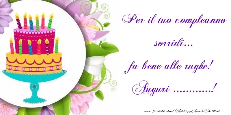 biglietti auguri compleanno