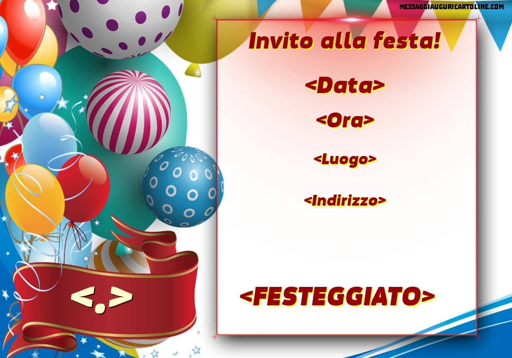 Invito alla festa più cool | Crea inviti personalizzati di compleanno