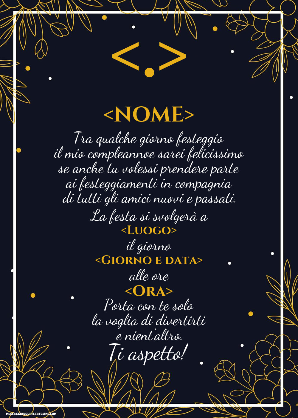 Invito a una festa da favola! | Crea inviti personalizzati di compleanno