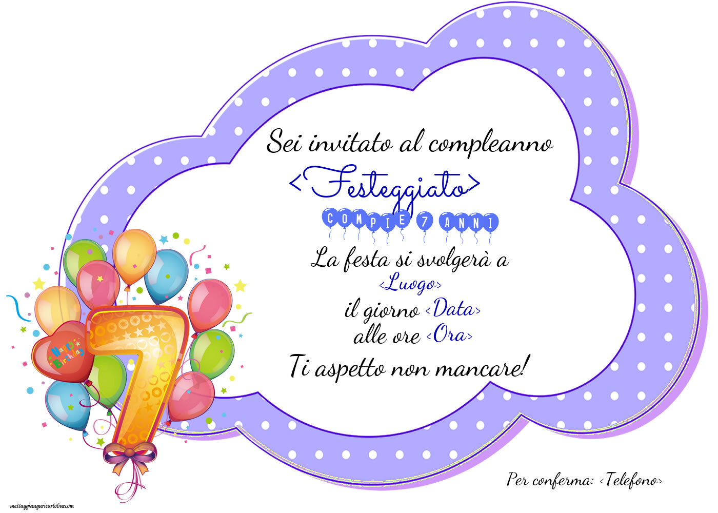 Biglietti Festa Bambini Inviti 7° Compleanno - 20 Biglietti Con Buste A  Tema Videogiochi Inviti Con Glitter, image size:1400x1000