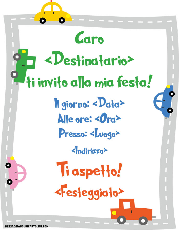 JuNa-Experten Set di 12 biglietti di invito per il compleanno dei bambini – auto da corsa, auto da corsa e auto design con 12 buste, 12 sacchetti naturali, 12 adesivi
