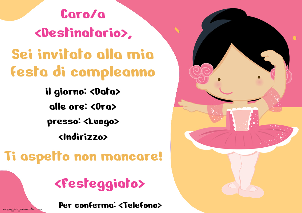 Biglietto Auguri 2 Anni Bambina Twizler – Con Ballerine, Interno 'Happy Birthday', Carta Spessa Con Busta Rosa, 15,5x15,5 Cm
