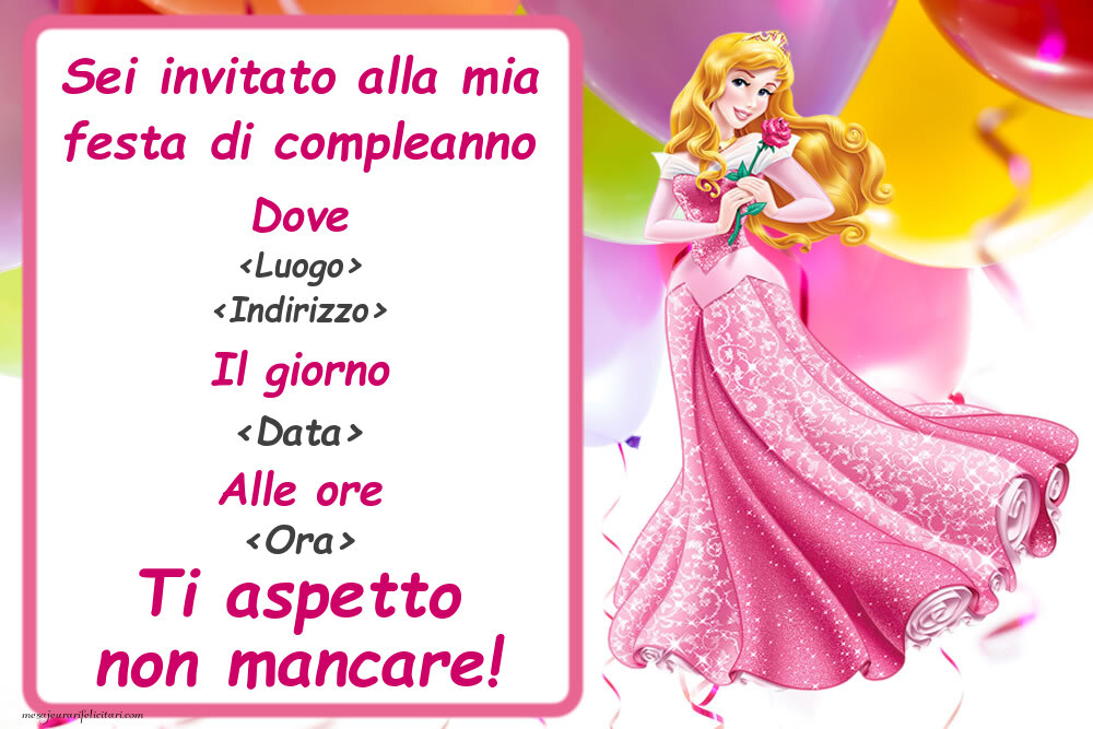 Junapack 12 biglietti di invito per feste di compleanno per bambini, principessa con unicorno, 12 buste, 12 buste, 12 adesivi, 12 segnalibri