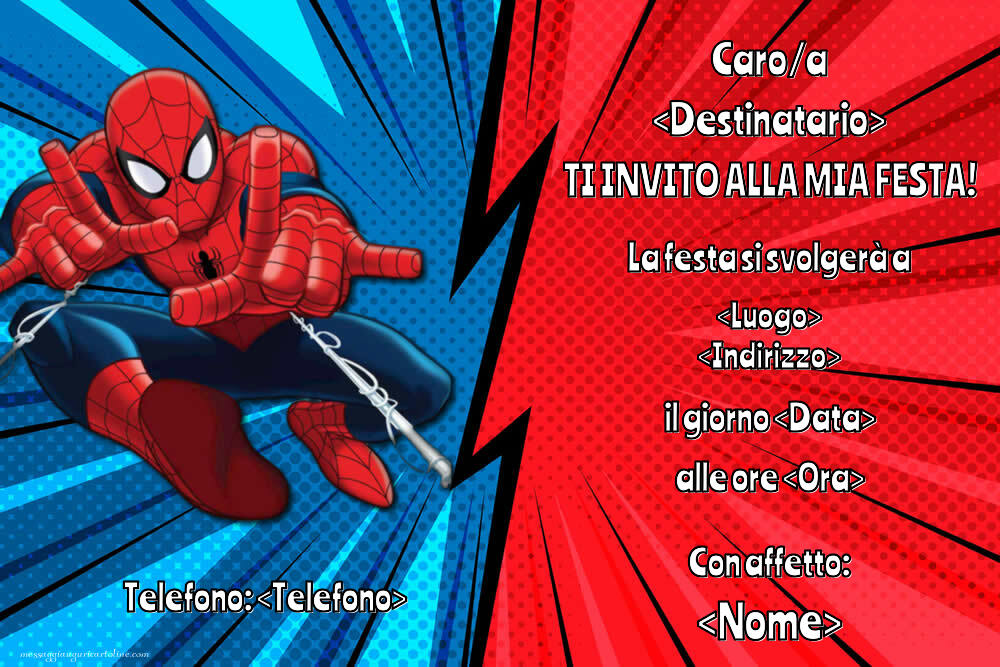 Inviti Inviti personalizzati di compleanno per bambini ...