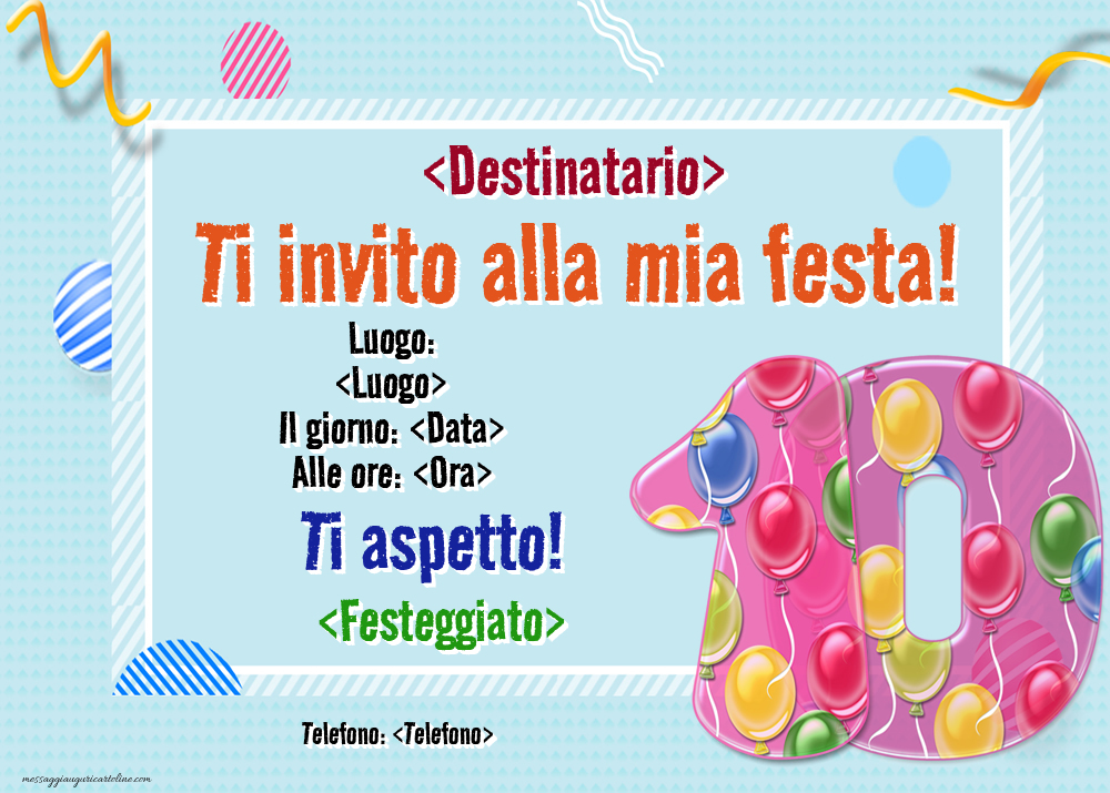 Biglietti d'Invito per Babini su WhatsApp