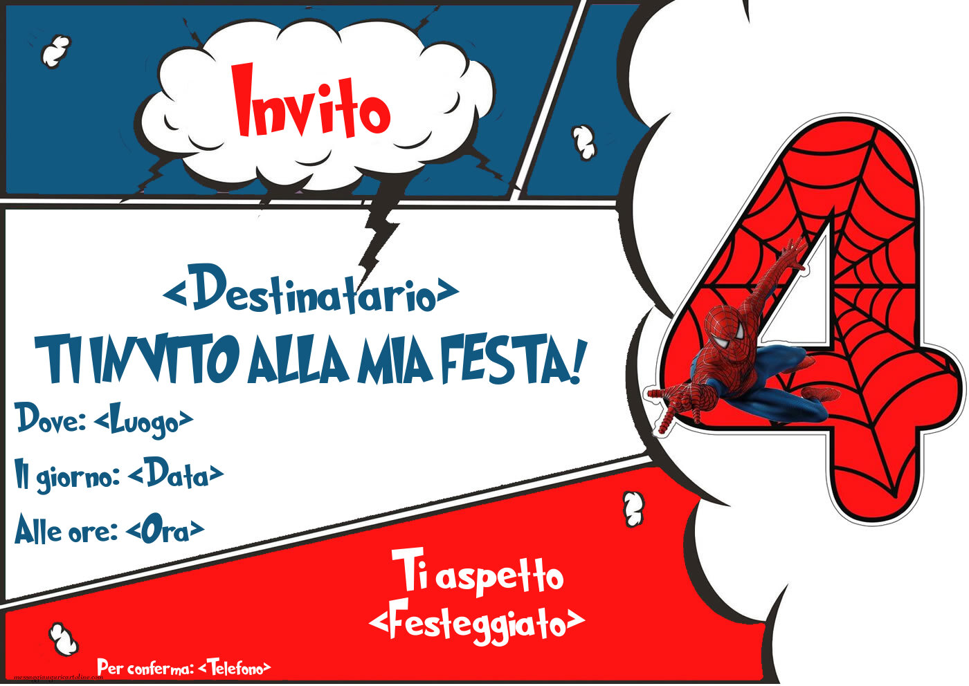 UK Greetings Marvel Spider-Man Biglietto di compleanno per fratello