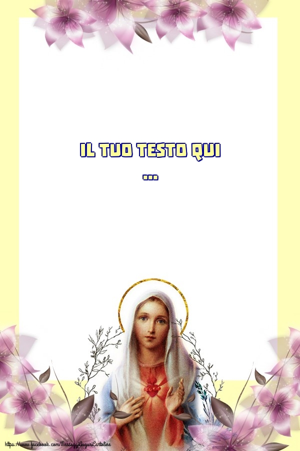 Crea cartoline personalizzate con testo di Assunzione della Beata Vergine Maria | Cartoline per la Assunzione della Beata Vergine Maria