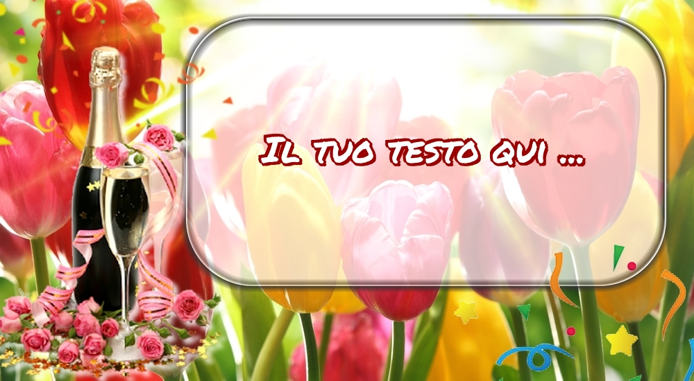 Crea cartoline personalizzate con testo di compleanno | Cartoline di Compleanno