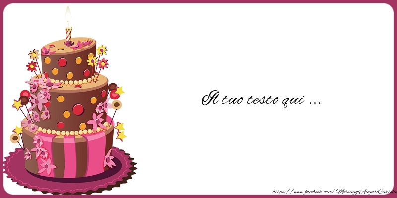 Crea cartoline personalizzate con testo di compleanno | Sfondo di Buon Compleano