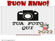 Crea cartoline personalizzate di Buon Anno | BUON ANNO! ... - Cornice foto