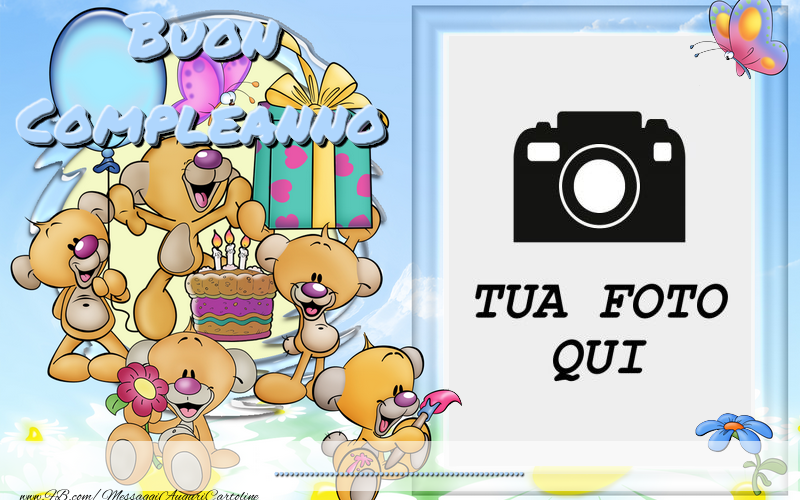 Crea cartoline personalizzate di compleanno | Buon compleanno ...