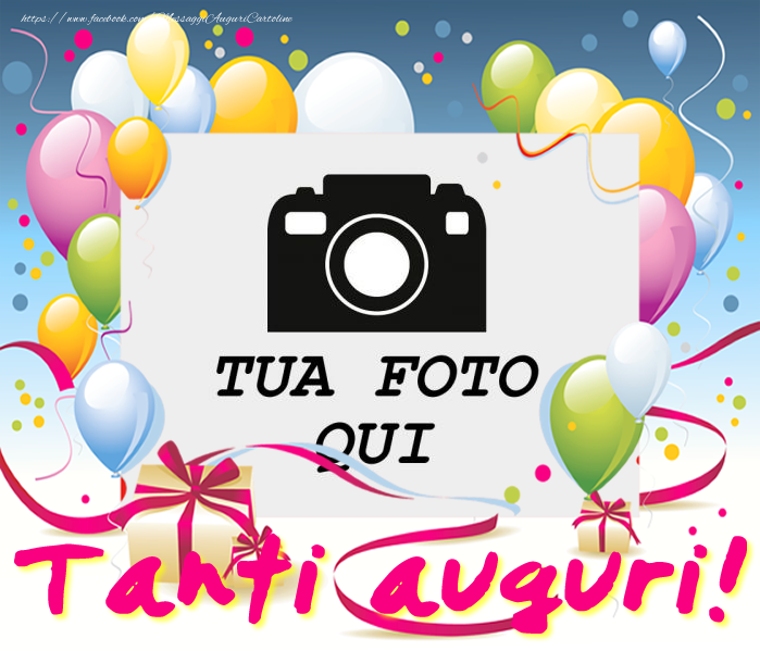 Crea cartoline personalizzate di compleanno | Tanti auguri!