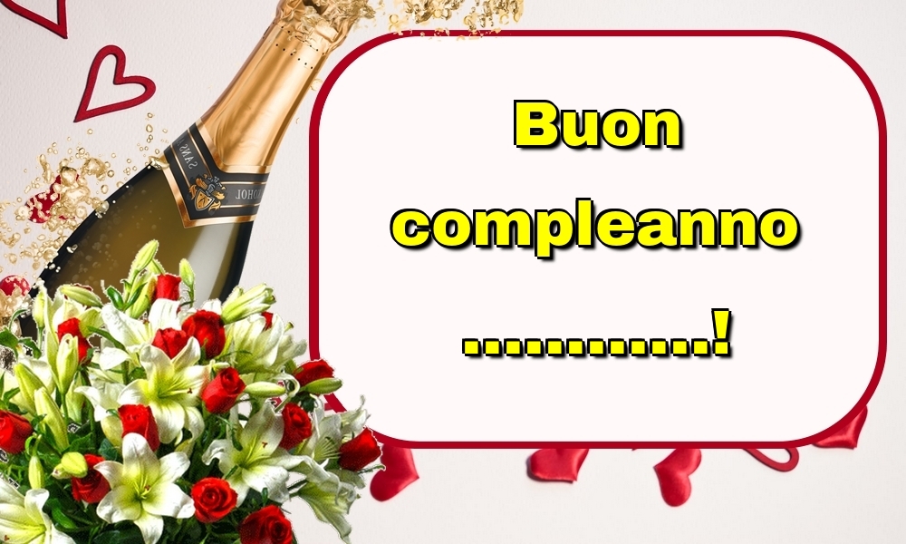 Crea cartoline personalizzate con nome | Auguri | Buon compleanno