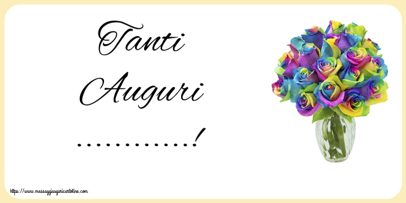 Crea cartoline personalizzate di auguri | Tanti Auguri ...!
