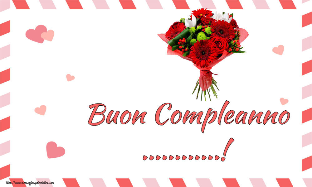 Buon Compleanno! | Crea cartoline personalizzate con nome