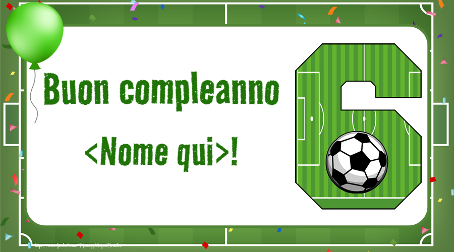 2 striscioni personalizzati per compleanno, stadio di calcio per