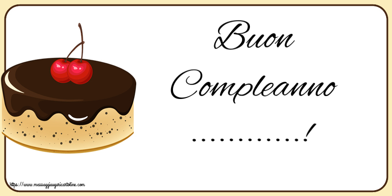Crea cartoline personalizzate di compleanno | Buon Compleanno ...!