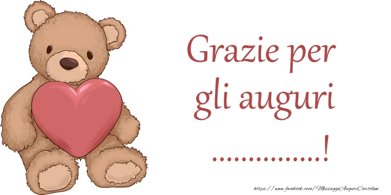 Crea Cartoline Personalizzate Con Nome Grazie Grazie Per Gli Auguri Cartolinepersonalizzate Com