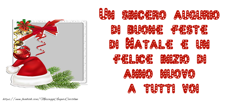 Un Sincero Augurio Di Buon Natale E Felice Anno Nuovo.Cartoline Con Foto Profile Facebook Natale Un Sincero Augurio Di Buone Feste Di Natale E Un Felice Inizio Di Anno Nuovo A Tutti Voi Cartolinepersonalizzate Com