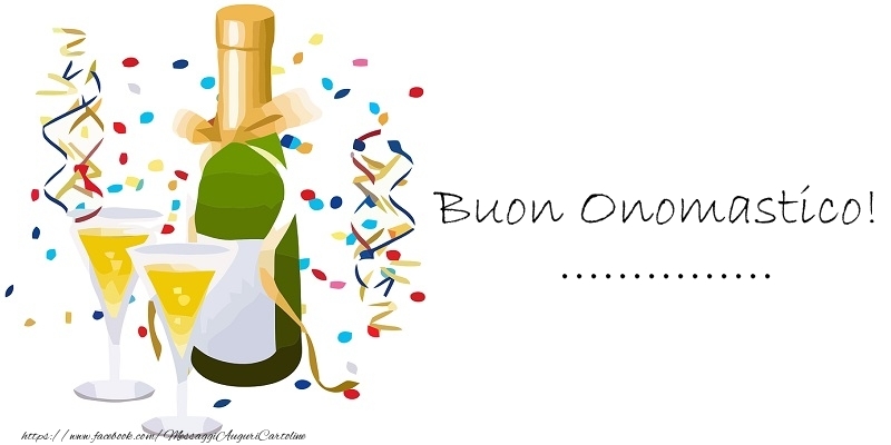 Crea cartoline personalizzate di onomastico | Buon Onomastico! ...