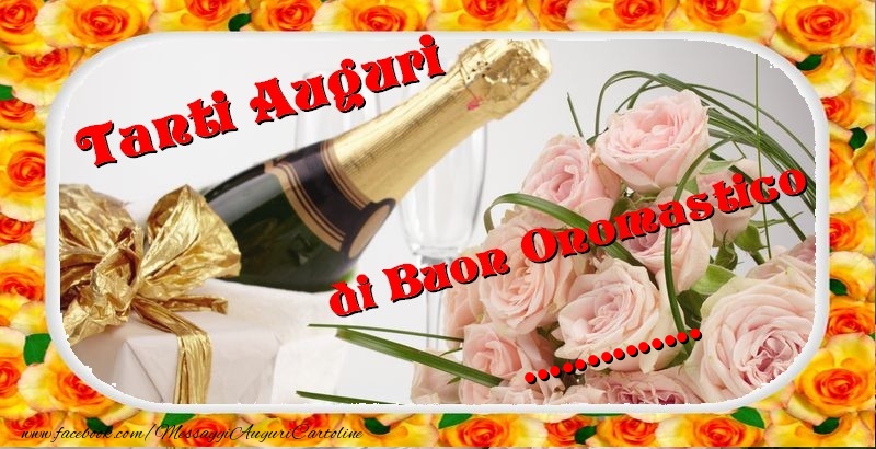Crea cartoline personalizzate di onomastico | Buon onomastico, ...