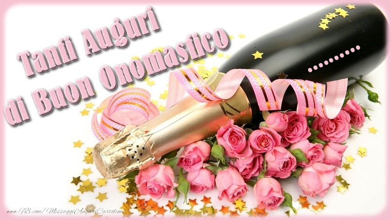Crea cartoline personalizzate di onomastico | Tanti Auguri di Buon Onomastico ...