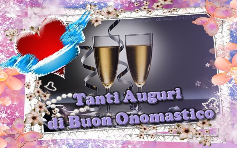 Crea cartoline personalizzate di onomastico | Tanti Auguri di Buon Onomastico ...