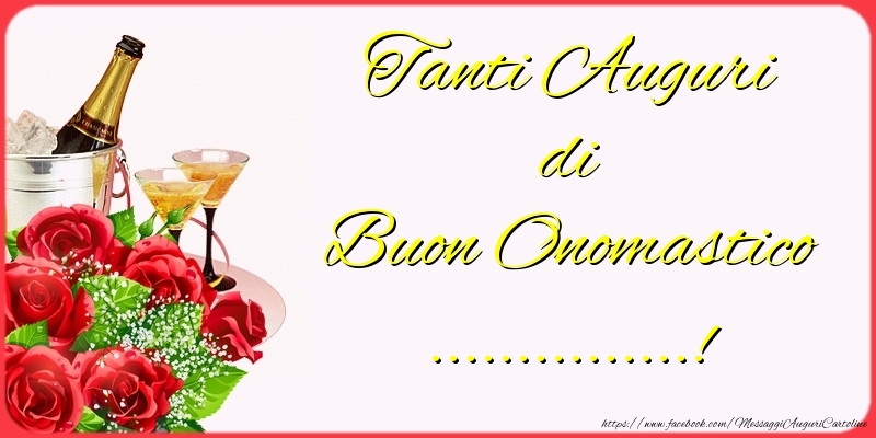 Crea cartoline personalizzate di onomastico | Tanti Auguri di Buon Onomastico ...!