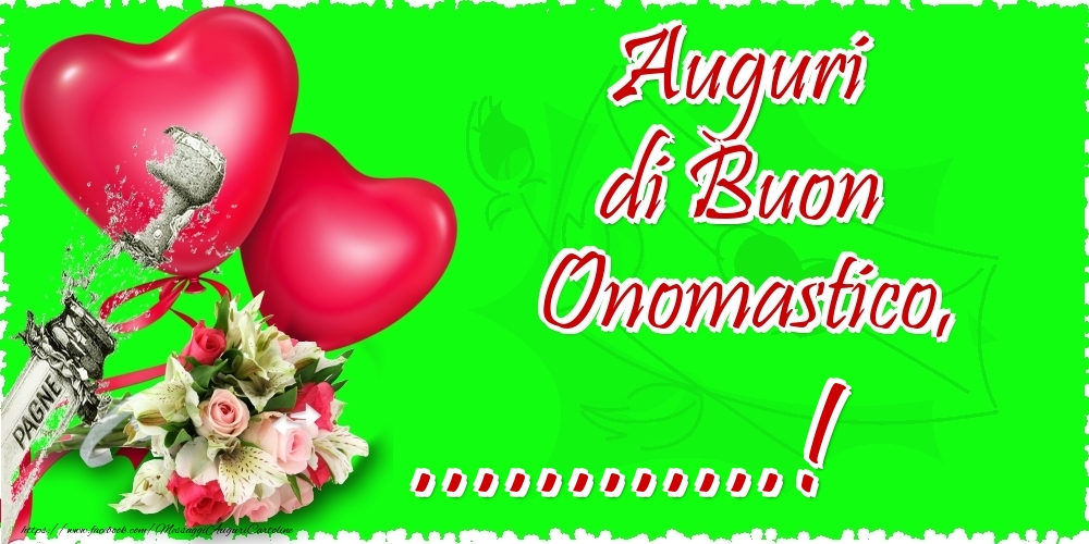Crea cartoline personalizzate di onomastico | Auguri di Buon Onomastico, ...
