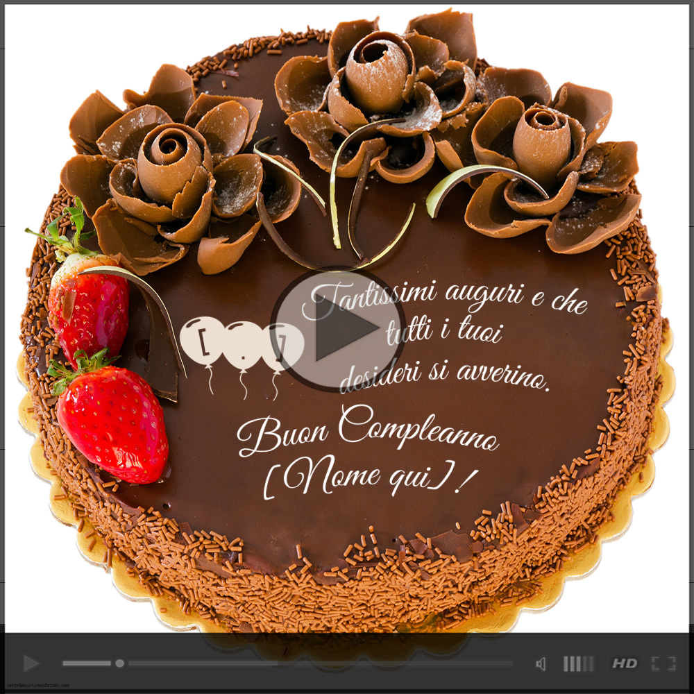 Biglietto d'auguri a sorpresa personalizzato per compleanno
