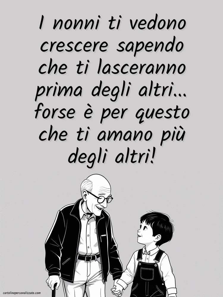 Immagini con frasi belle per Facebook: Nonni