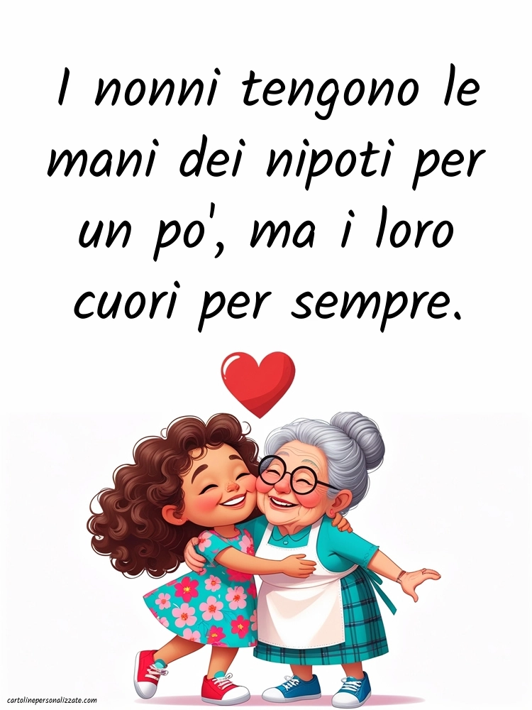 Immagini con frasi belle per Facebook: Nonni