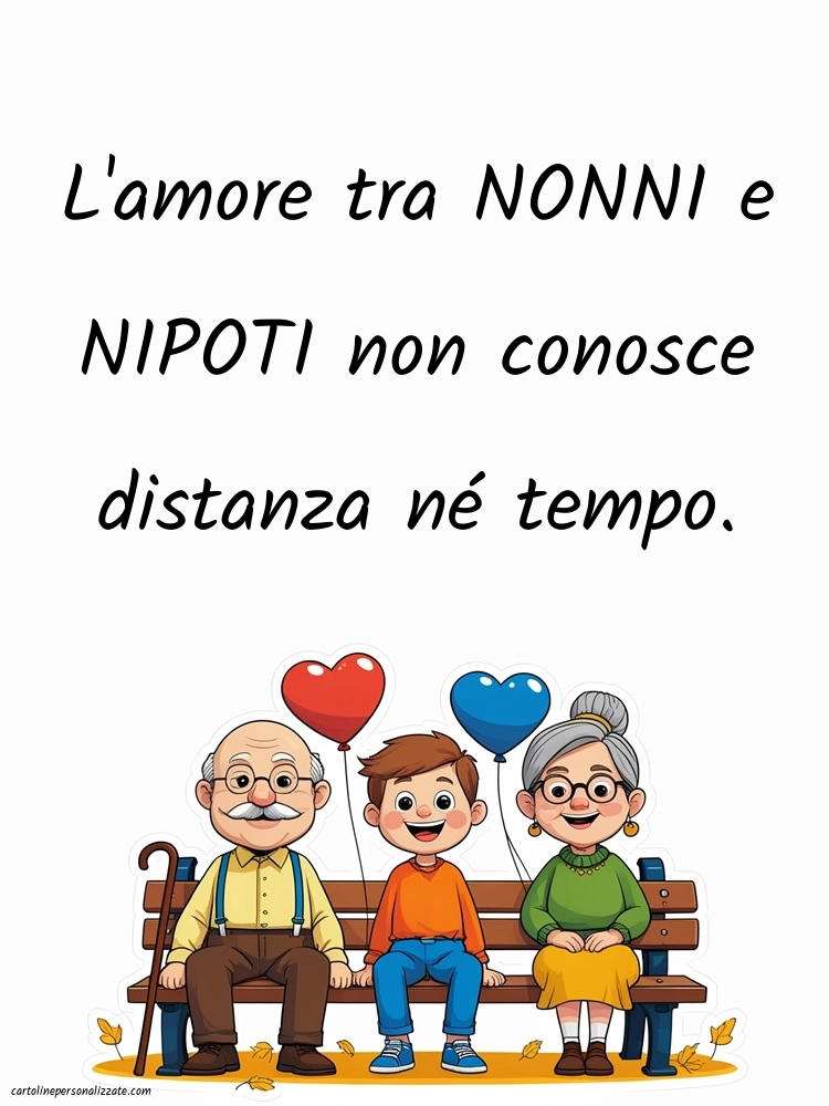 Immagini con frasi belle per Facebook: Nonni