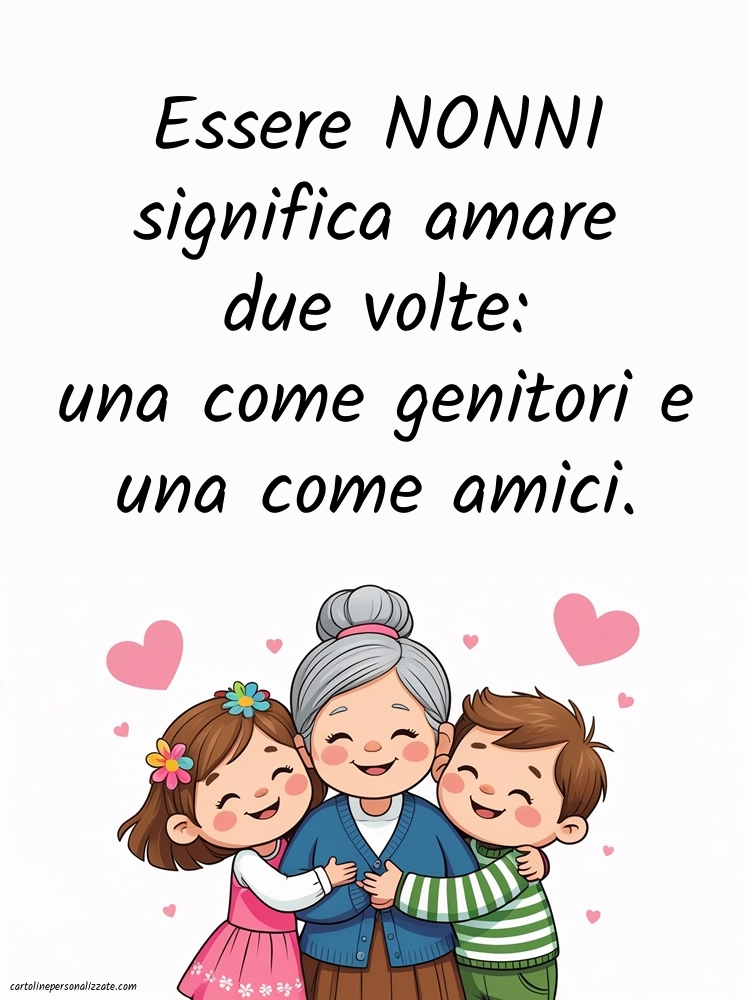 Immagini con frasi belle per Facebook: Nonni