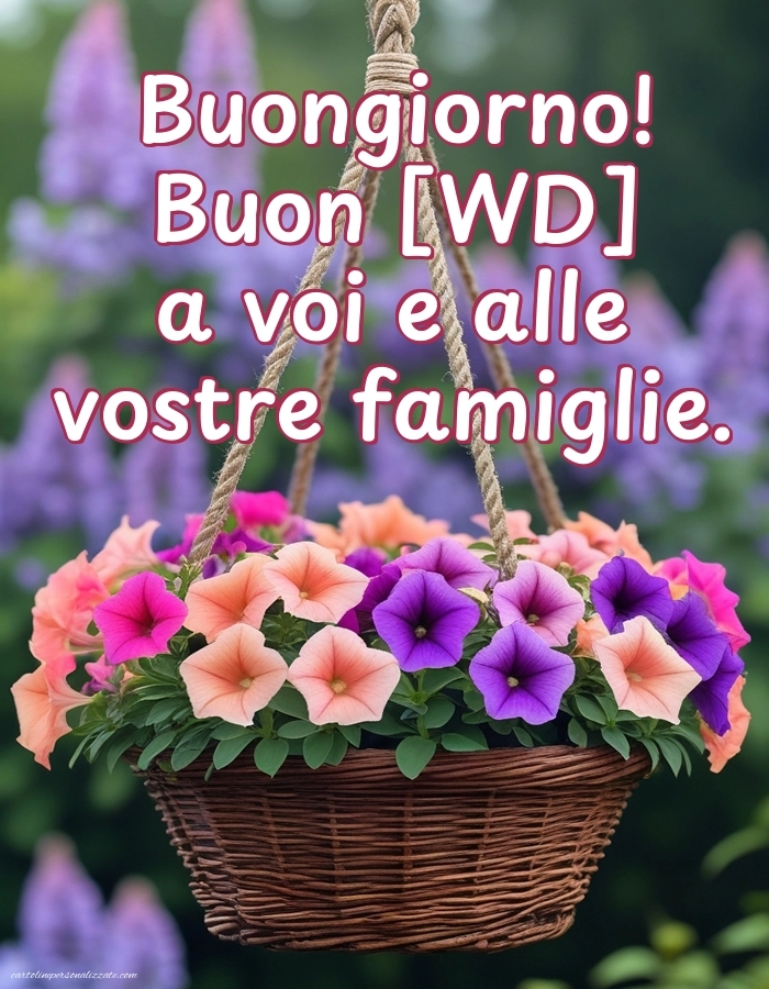 Immagini con Frasi di Buongiorno per Facebook: Paesaggio primaverile