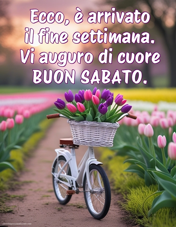 Immagini con Frasi di Buongiorno per Facebook: Paesaggio primaverile