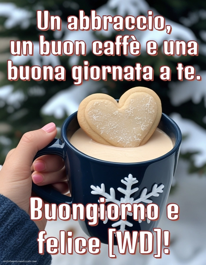 Immagini con Frasi di Buongiorno per Facebook: Caffè