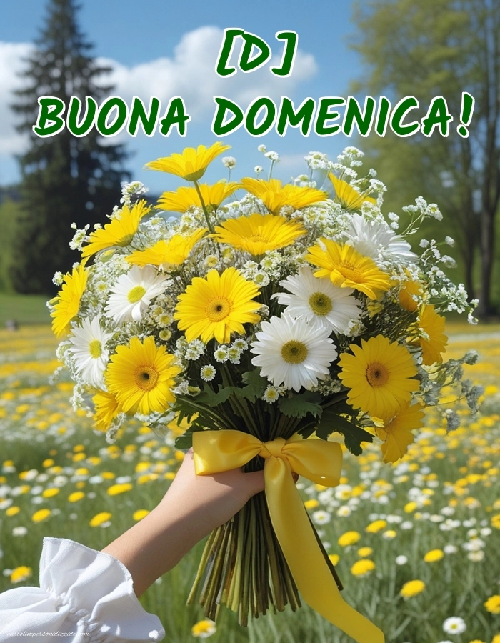 Immagini con Frasi di Buongiorno per Facebook: Paesaggio primaverile