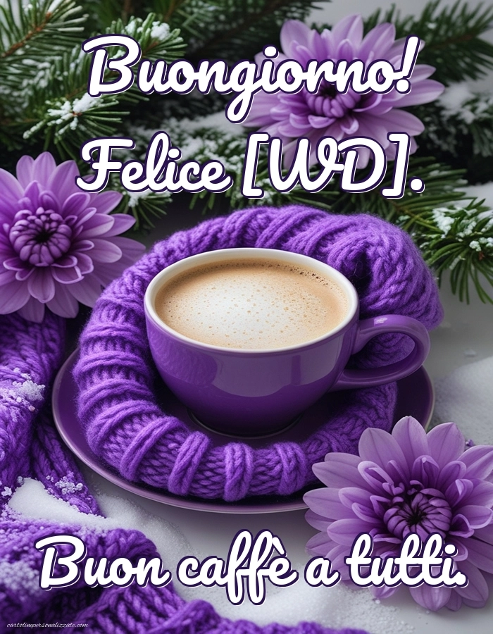 Immagini con Frasi di Buongiorno per Facebook: Caffè