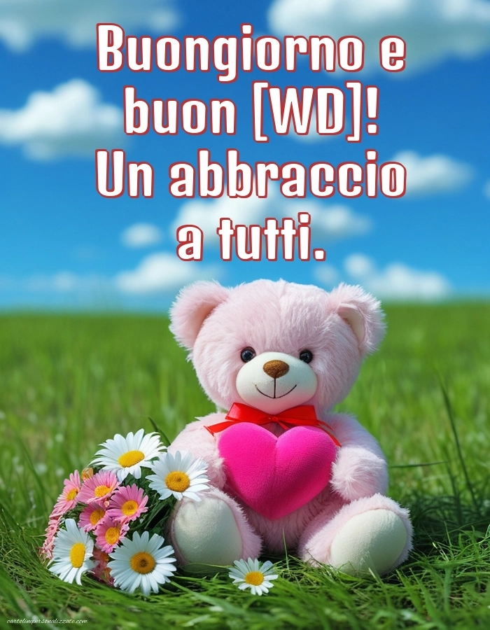 Immagini con Frasi di Buongiorno per Facebook: Paesaggio primaverile