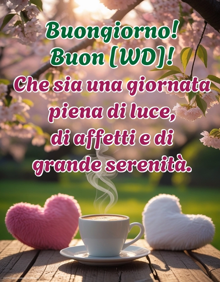 Immagini con Frasi di Buongiorno per Facebook: Caffè