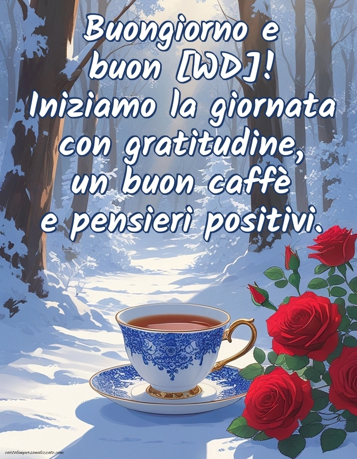 Immagini con Frasi di Buongiorno per Facebook: Caffè