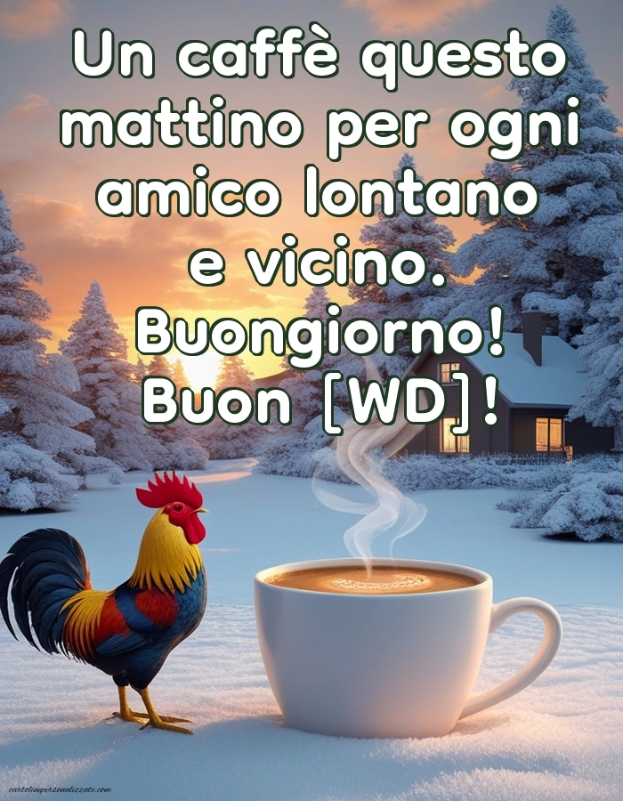 Immagini con Frasi di Buongiorno per Facebook: Caffè
