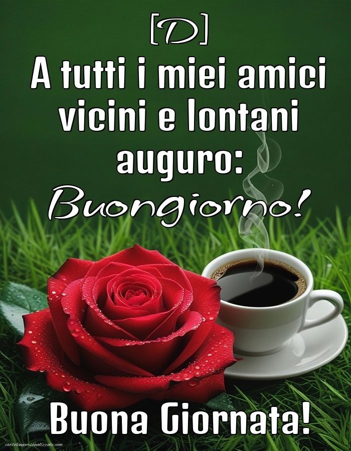 Immagini con Frasi di Buongiorno per Facebook: Caffè