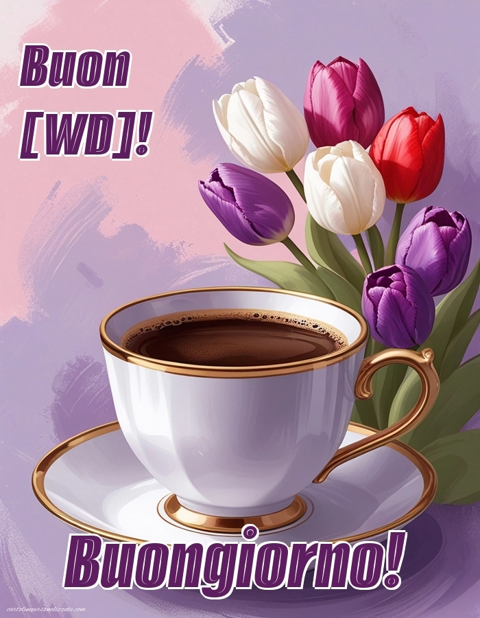 Immagini con Frasi di Buongiorno per Facebook: Caffè