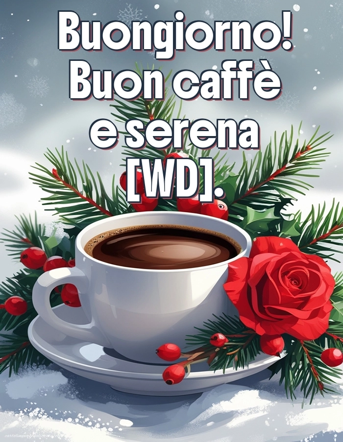 Immagini con Frasi di Buongiorno per Facebook: Caffè