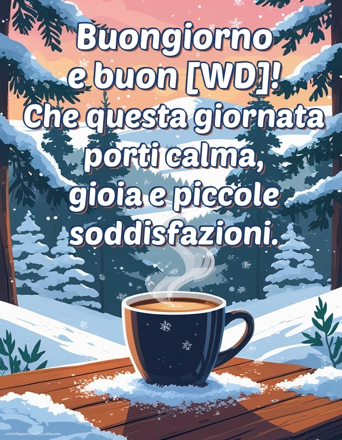 Immagini con Frasi di Buongiorno per Facebook: Caffè
