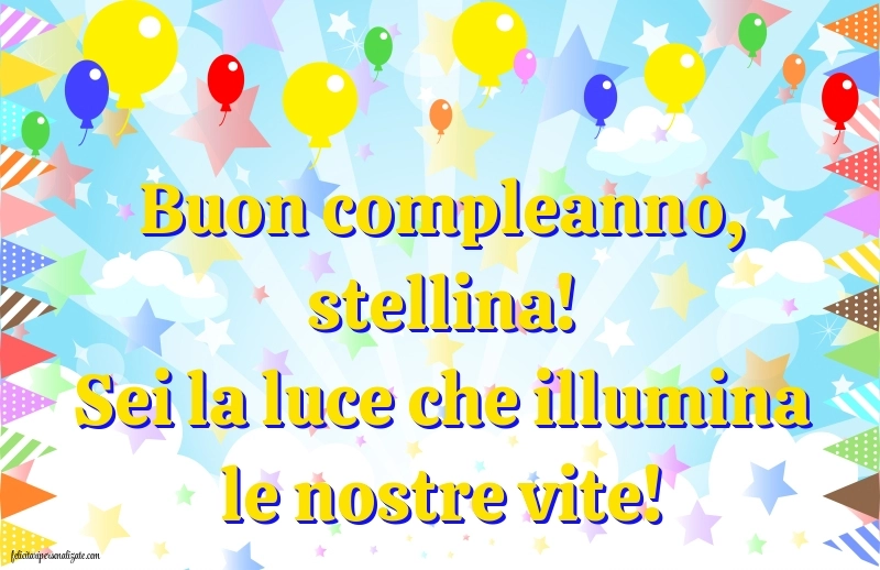 Immagini di Buon Compleanno per Bambini: Palloncini