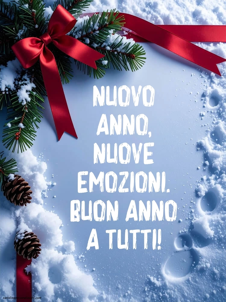 Immagini per gli Auguri di Buon Anno: Cartoline, Foto e Immagini 2026: Composizioni Natalizie
