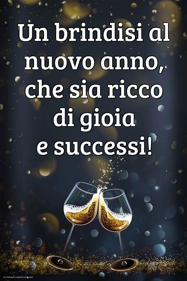 Immagini per gli Auguri di Buon Anno: Cartoline, Foto e Immagini 2026: Champagne